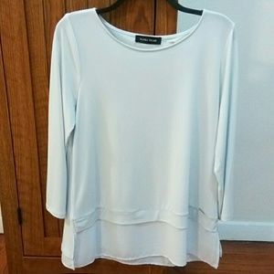 Ivanka Trump Light Blue Blouse