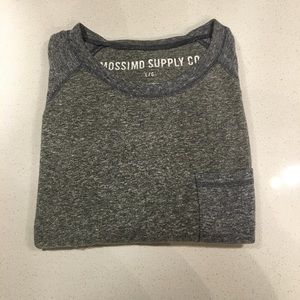 Men's 3/4 Sleeve Mossimo Shirt