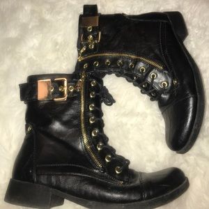 Guess combat boots