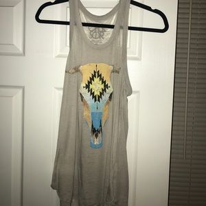 Chaser women's longhorn tank