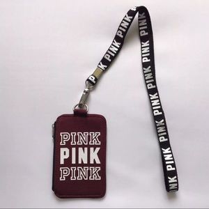 ❤️New VS Pink ID Holder with No Flaws