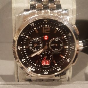 Michele Sport Sail Watch Black and Beautiful!