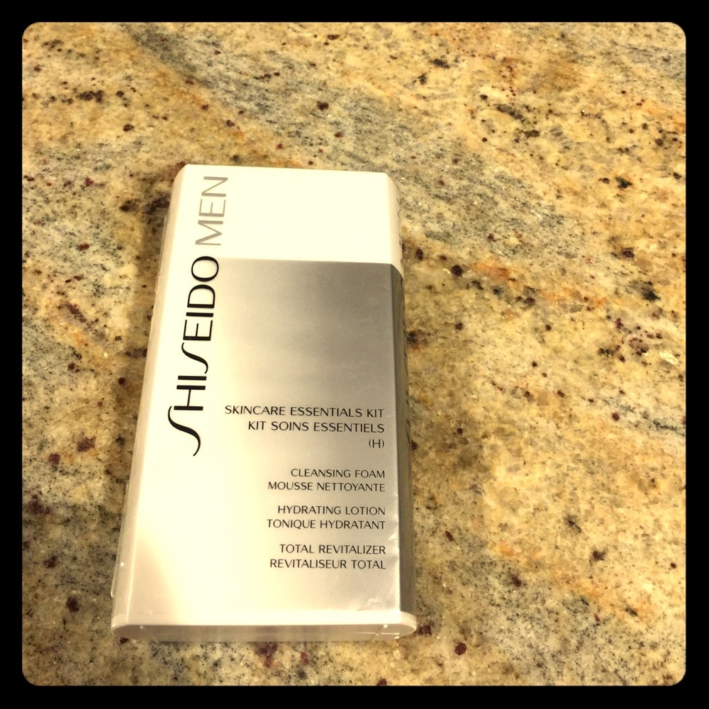 Shiseido men skincare essentials kit