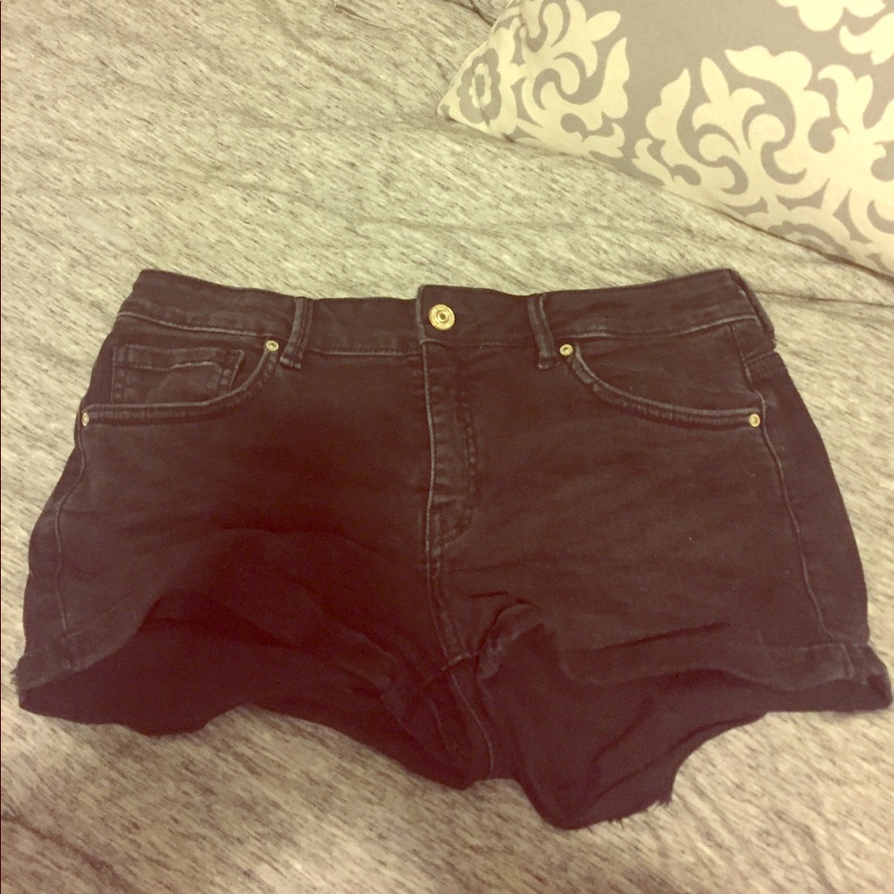 Black shorts