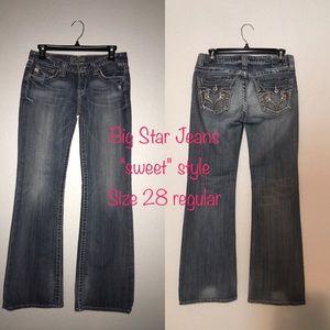PriceDrop Big Star Jeans Size 28