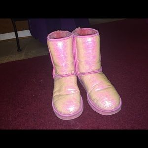 Sparkle Pink Uggs