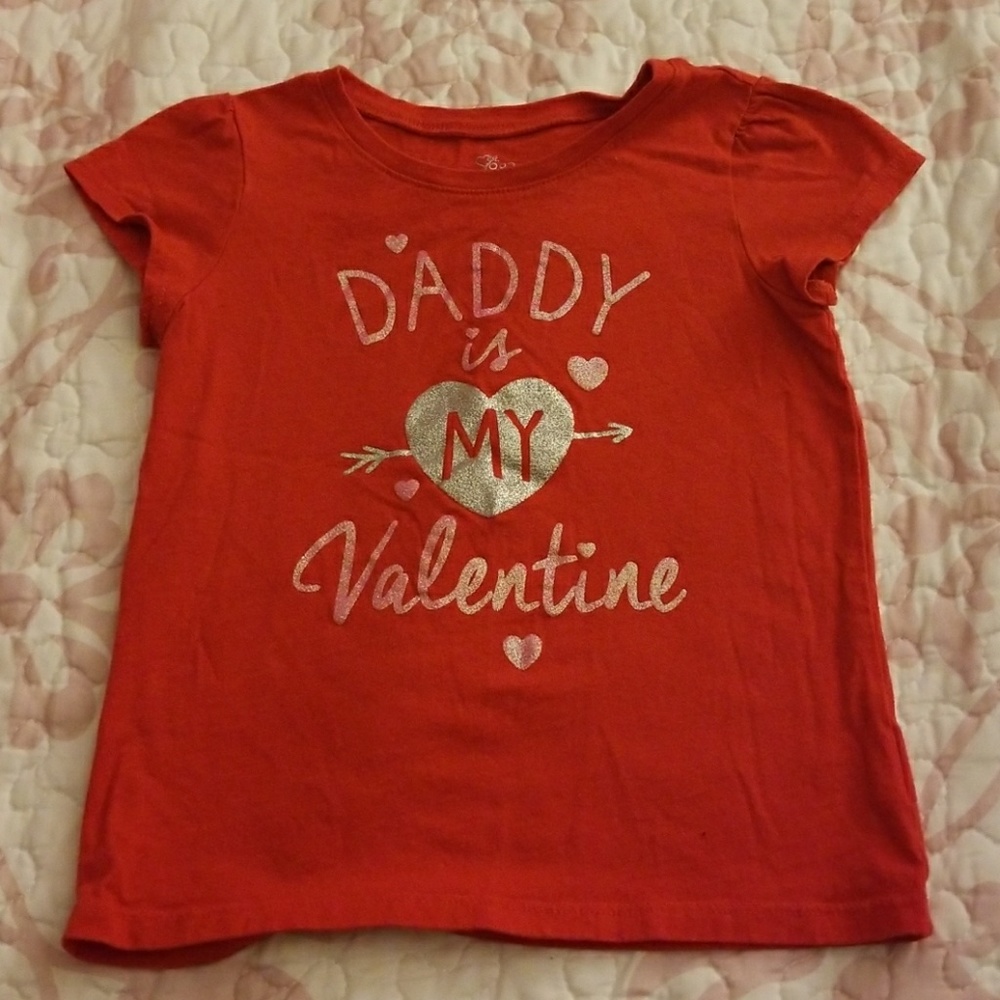 Daddy is my valentime T-shirt