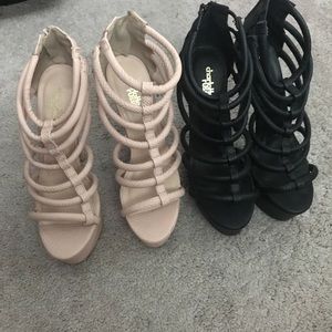 Open pumps sold as a set