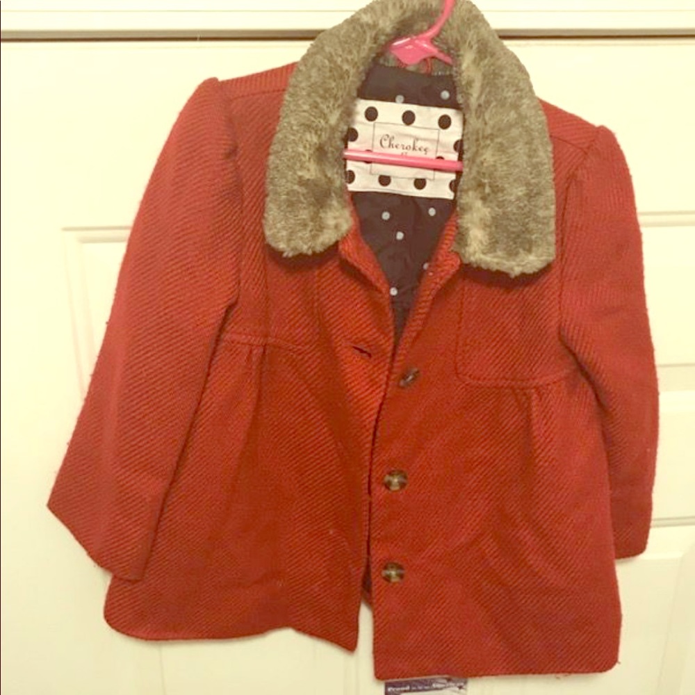 Swing Coat with faux fur coat!