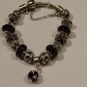 Bangle charm bracelet