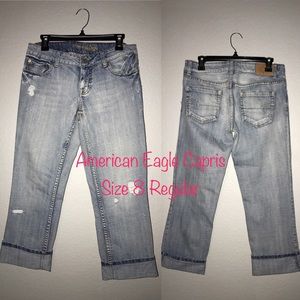 PriceDrop American Eagle Jean Capris. Size 8