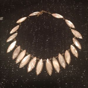 Kendra Scott Nalin Bib Statement necklace ivory