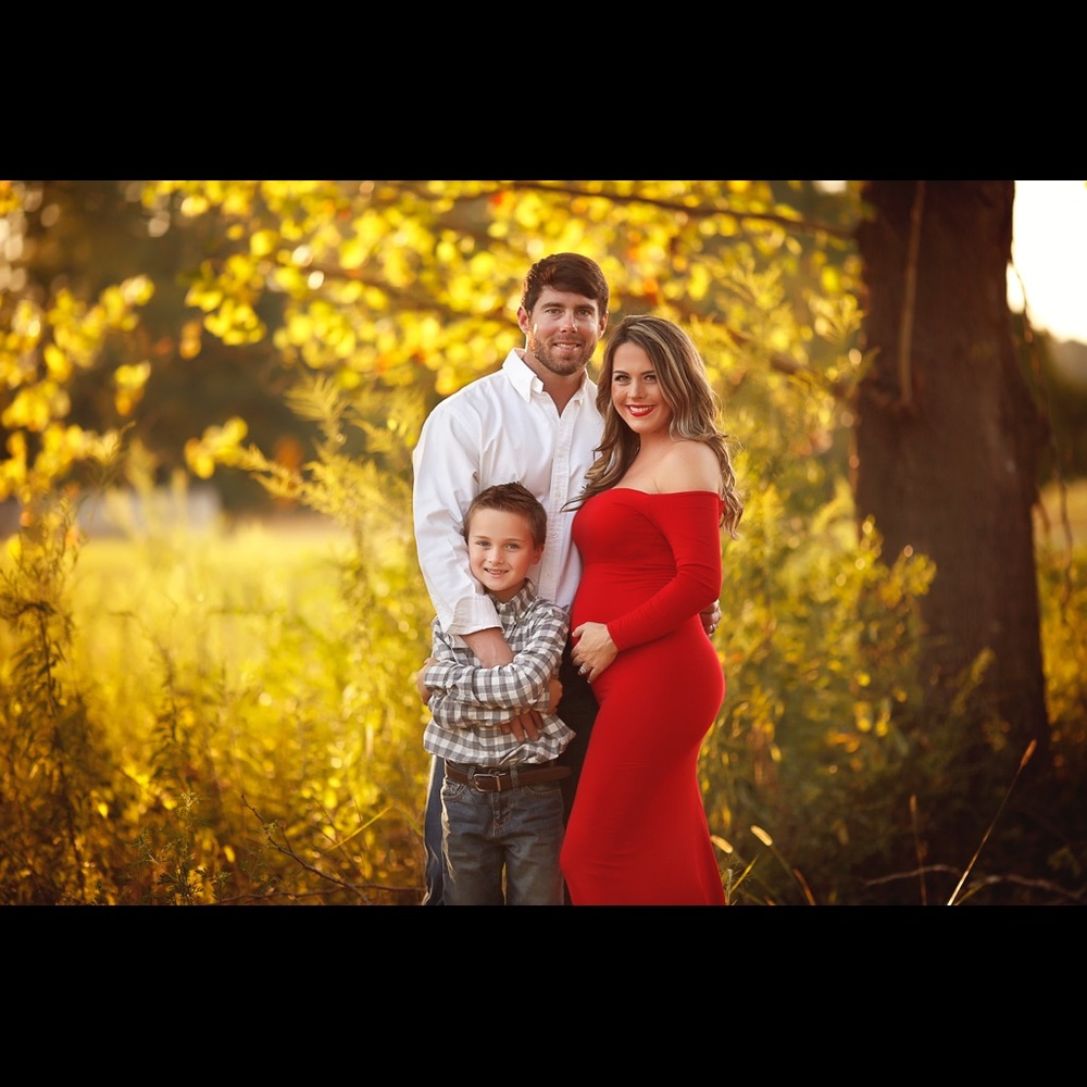 Sew Trendy Accessories maternity gown