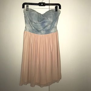 Strapless dress