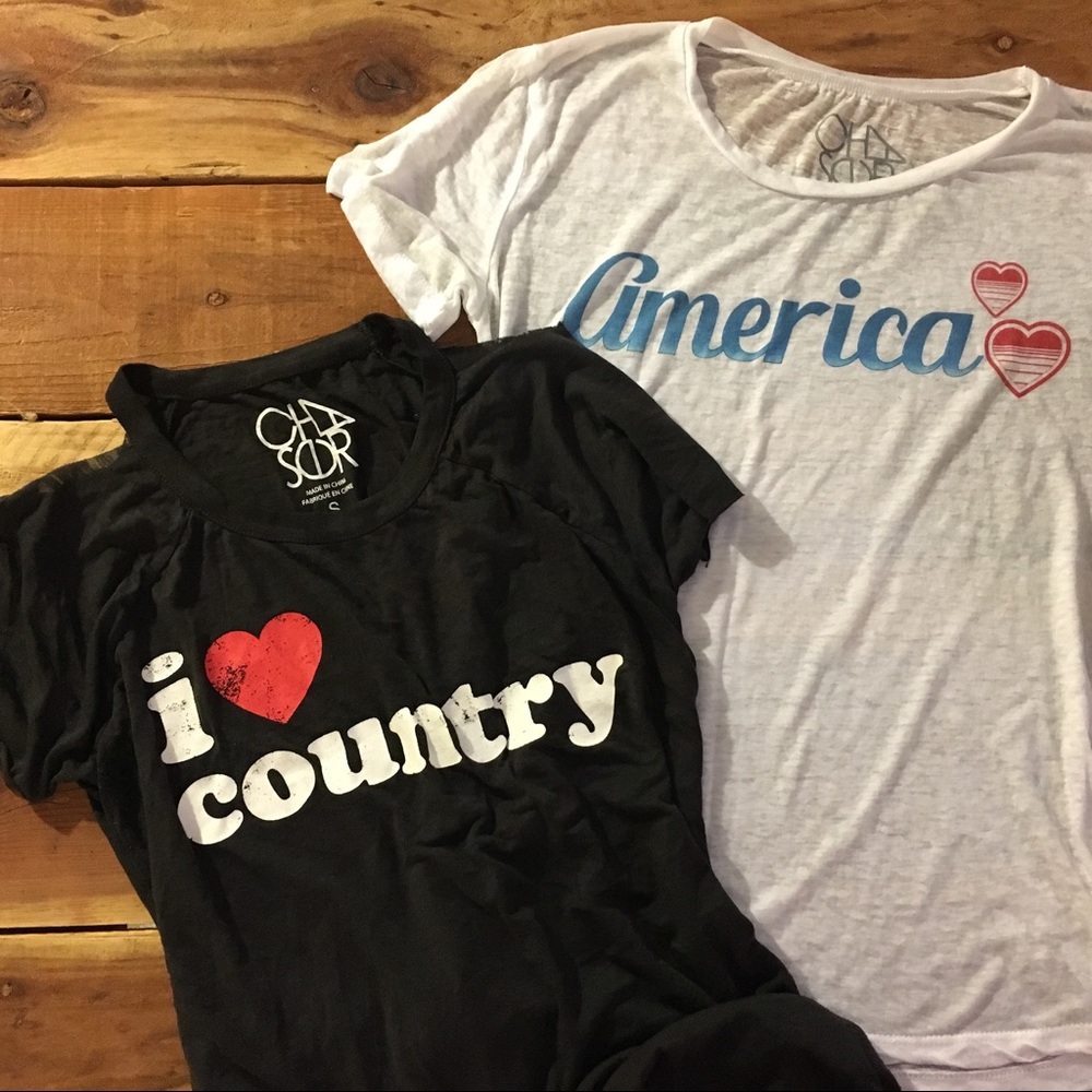 Chaser I ❤️ Country tee only