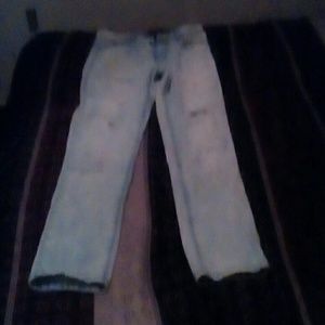 Light blue jeans