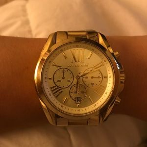 Authentic Michael Kors Gold Watch