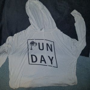 Comfy white sweatshirt