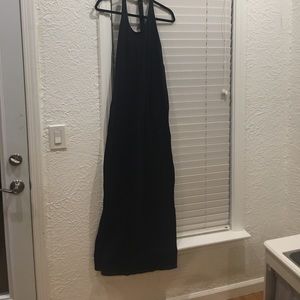 Black maxi dress
