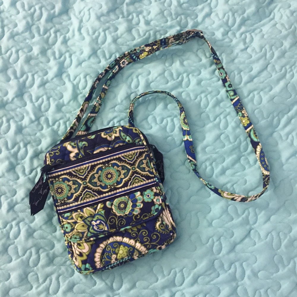 Rhythm Blues Vera Bradley Mini Hipster NWOT