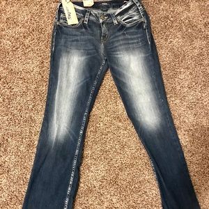 Silver Suki Jeans - NWT/Never been worn