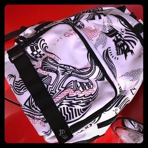Fox Raving Backpack. Graffiti Design