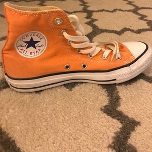 Orange converse