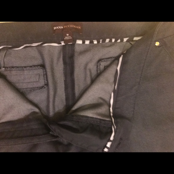 Slacks, color is “jean” blue and silky material. - Picture 2 of 3