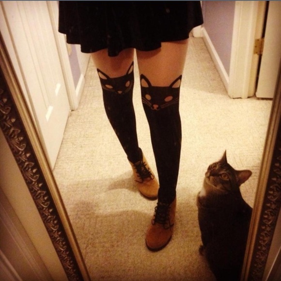 😺Sale!😺 Kitty tights! - Picture 6 of 6