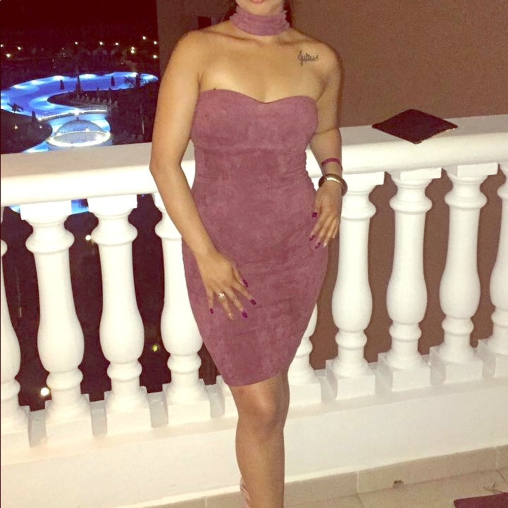 Case Of The Ex Dress - Burgundy