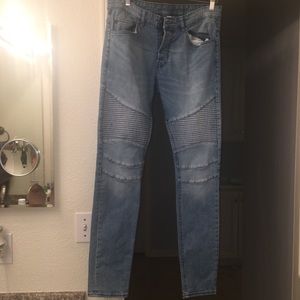 Skinny jeans from H&M (Biker style for men)