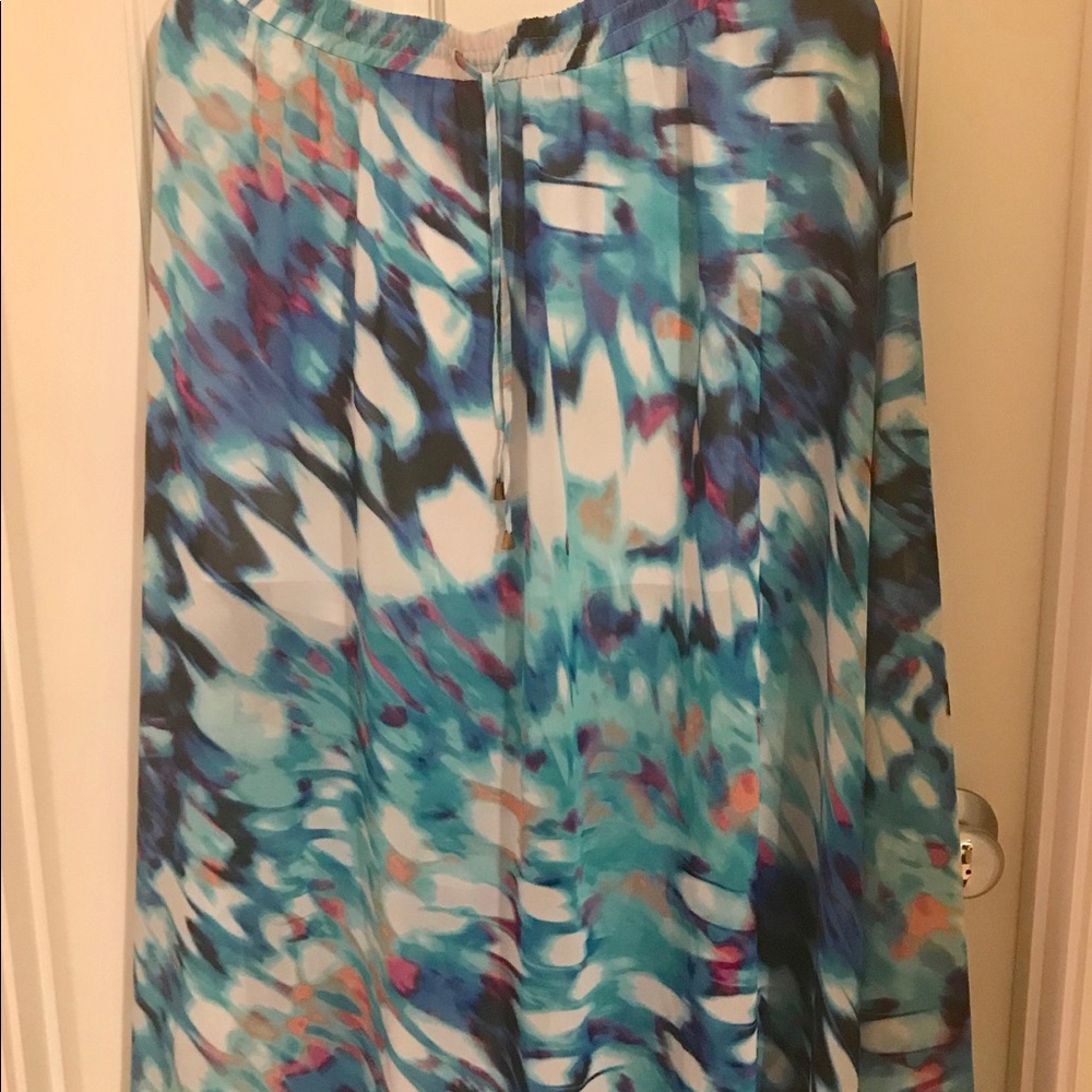 Beautiful Multicolored Maxi Skirt in EUC