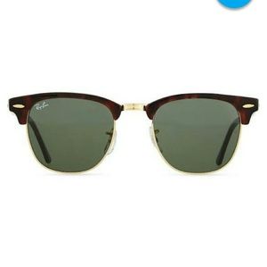 Authentic Clubmaster Ray Ban Sunglasses