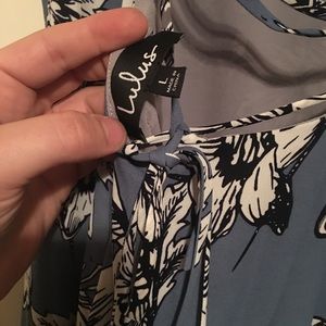 Blue Floral Maxi dress