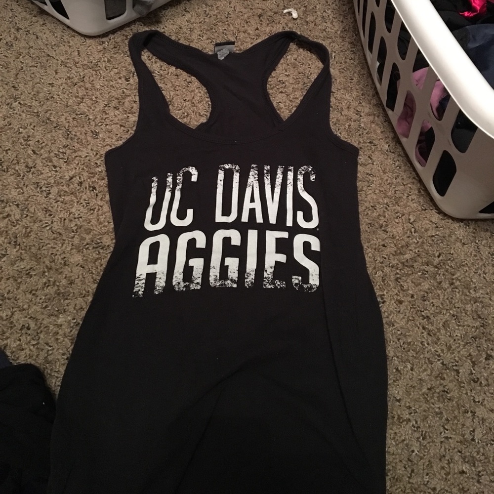UC Davis aggies tank