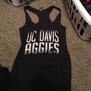 UC Davis aggies tank