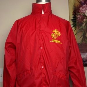 Vintage United States Marines Jacket size L RED