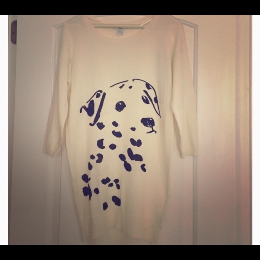 White Long Sleeve Sweater