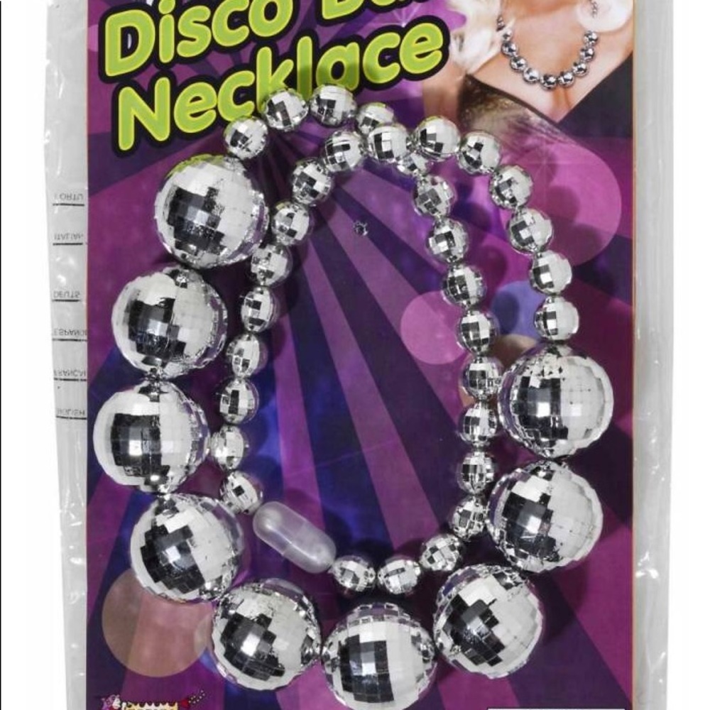 New Disco Ball Necklace Cosplay Halloween Costume