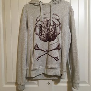 NWT graphic fleece sweatshirt