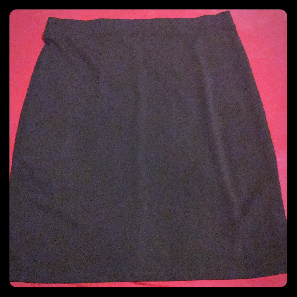 Black business skirt.