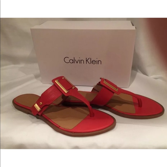 NEW Calvin klein ULA Toscana sandals size 7.5 - Picture 2 of 6