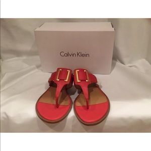 NEW Calvin klein ULA Toscana sandals size 7.5