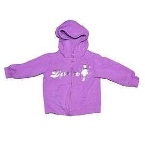 Toddler Girls Zip Up Hoodie Size 2T