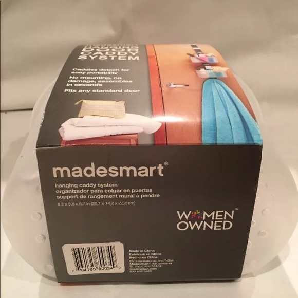 NEW MADESMART Hanging Door Caddy System IN WHITE - Picture 3 of 4