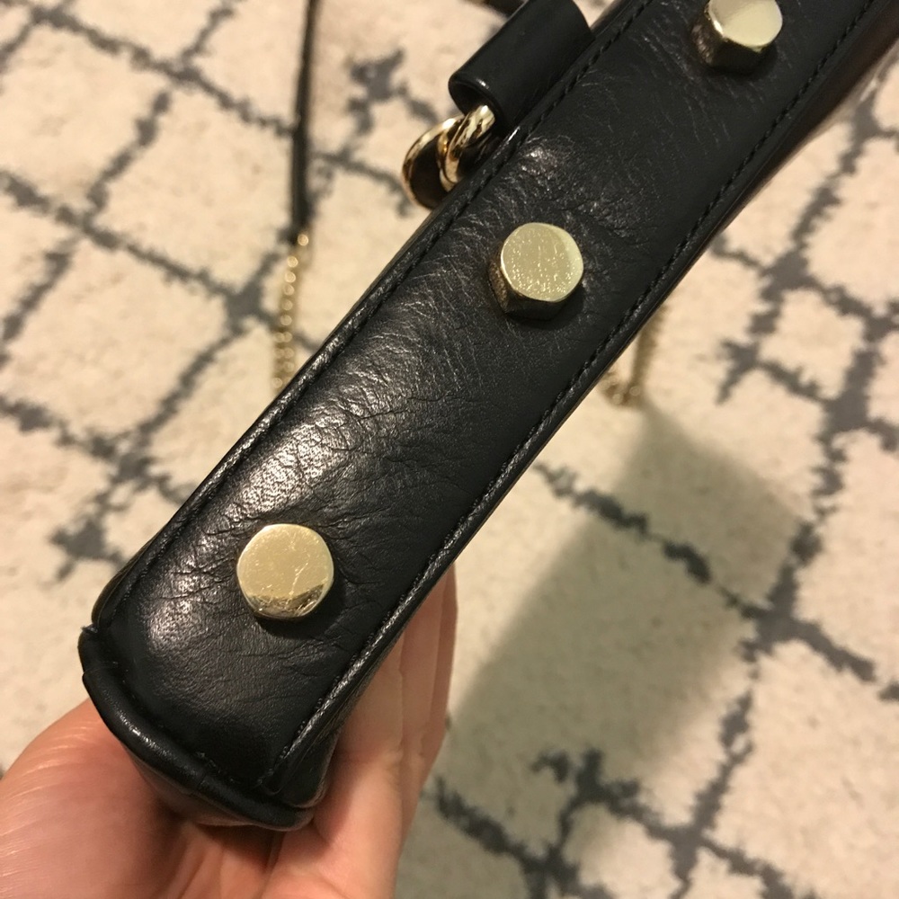 💙SOLD💙 Rebecca Minkoff Black Mini MAC - Picture 4 of 5