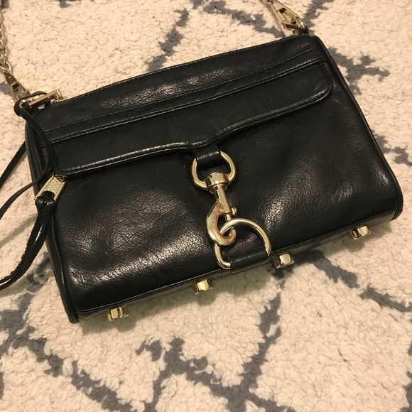 💙SOLD💙 Rebecca Minkoff Black Mini MAC - Picture 3 of 5