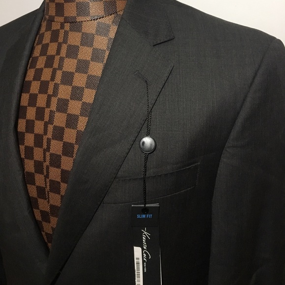 Kenneth Cole New YorkGray SlimFit Sportcoat 40S