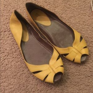 Mustard yellow slides