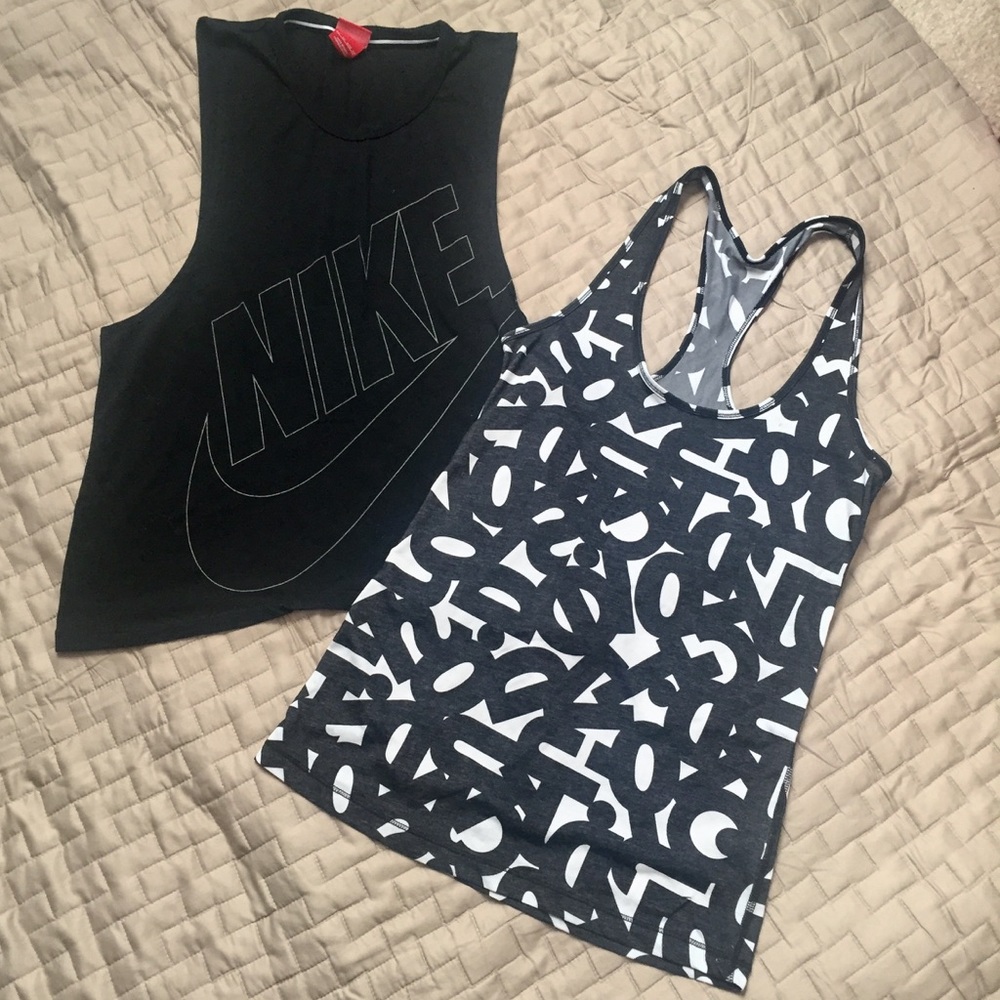 💥price drop💥Nike tank and muscle tee bundle. XS